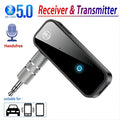 Bluetooth 5.0 Audio Receiver Transmitter Hansfree Call 3.5mm AUX Jack USB Dongle Stereo Music Wireless Adapter For TV PC Car Kit Oasis Select C28