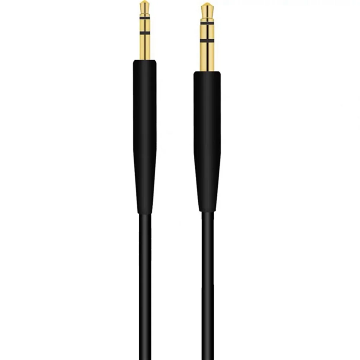 For QC35 Headphone Cable QC25 QC35 II QC45 Soundtrue Audio Cable 3.5 to 2.5 Portable Pair Recording Cable,Black Oasis Select