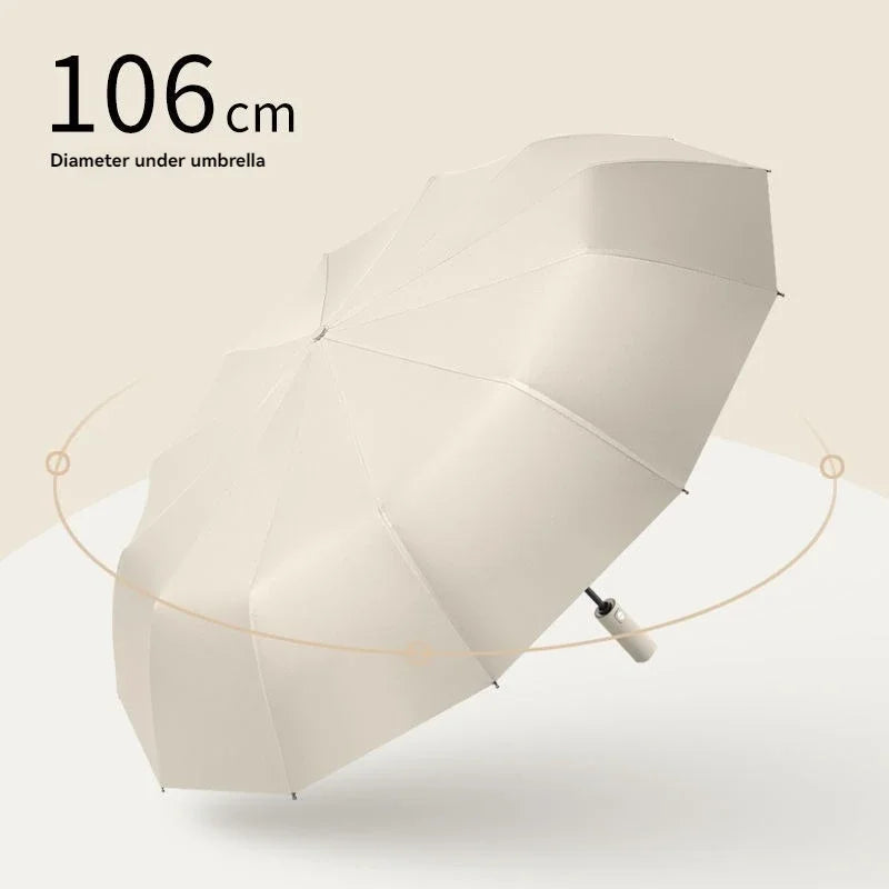 Morandi Fully Automatic Umbrella Black Glue Sunscreen Sun Umbrella Plus Sun Umbrella Wholesale Oasis Select