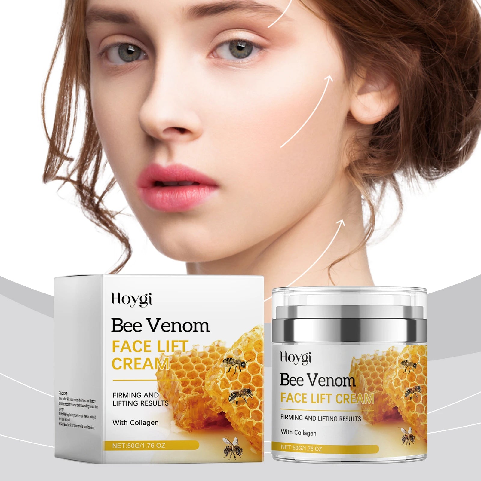 Hoygi Bee Venom Firming Face Cream – Anti-Aging Moisturizer