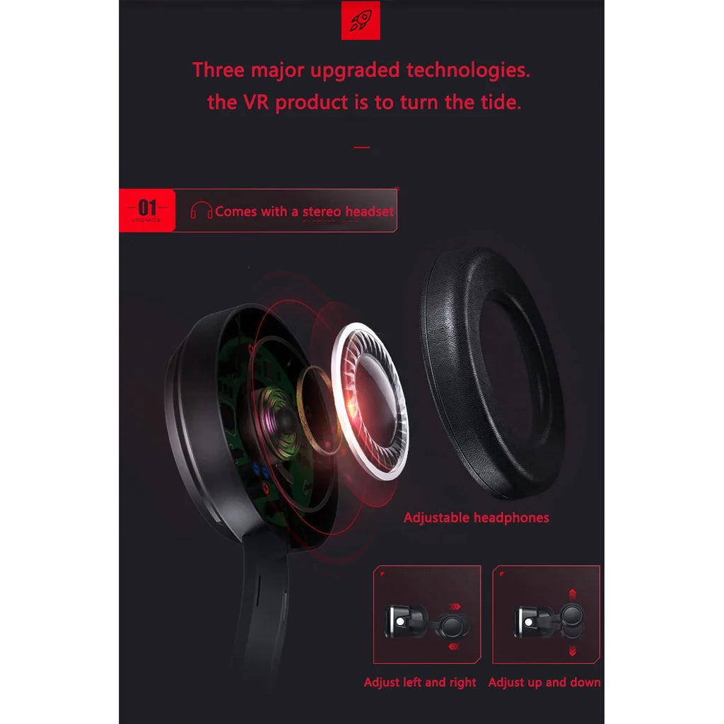 VR Shinecon 10.0 3D VR Headset & Controller for Smartphones