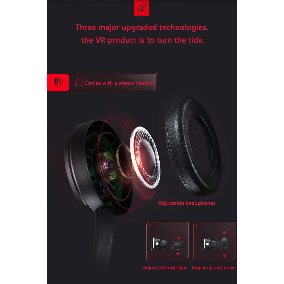 VR Shinecon 10.0 3D VR Headset & Controller for Smartphones