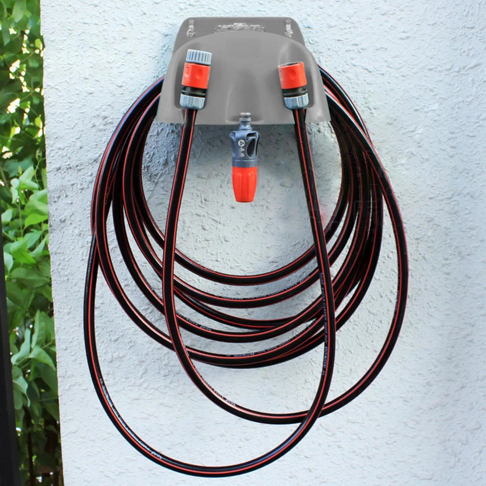 Garden Hose Holder Wall Mount Hose Bracket Garden Hose Pipe Storage Holder Rack Bracket Outdoor Garden Irrigation Accessories ﻿ Oasis Select