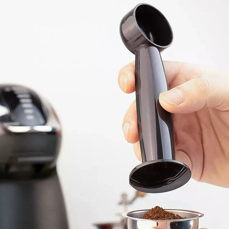 2 In 1 Coffee Spoon 7g Standard Measuring Spoon Dual-use Bean Scoop Powder Press Scoop Coffee Machine Accessories Kitchen Tools Oasis Select