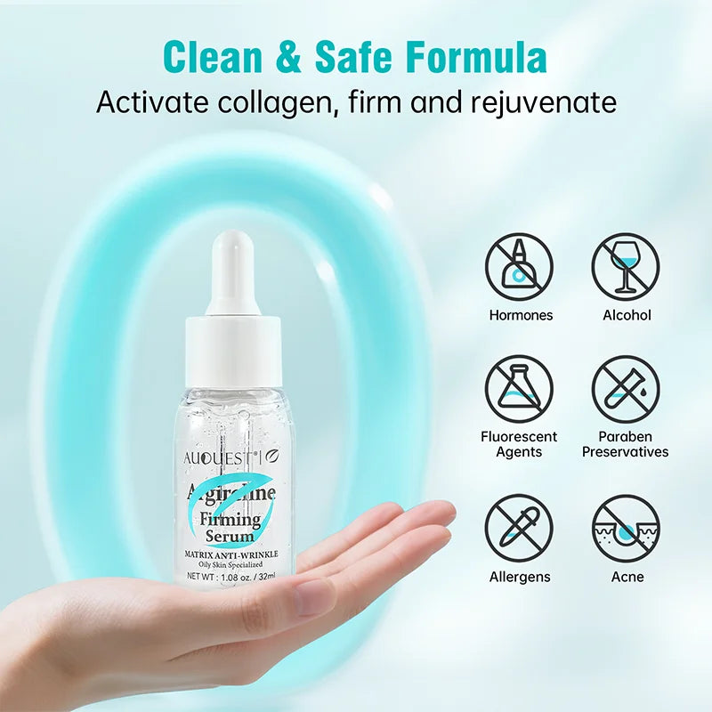 AUQUEST Face Serum Hyaluronic Acid Moisturizing Whitening Oil-Control Acne Treatment Anti-Aging Freckle Removal Facial Skin Care Oasis Select