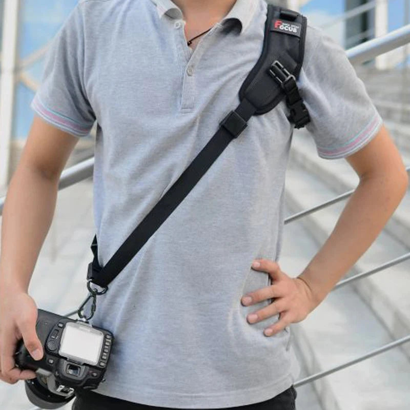 High Quality Focus F-1 Shoulder Camera Strap Shoulder Sling Belt Neck Strap DSLR SLR Cameras Accessories for Canon Nikon Sony Oasis Select