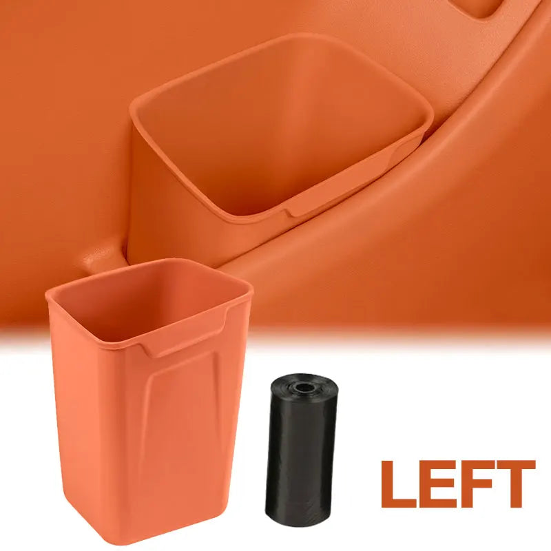 Car Door Storage Box Trash Can Multifunctional Silicone With Garbage Bags Door Bucket Umbrella Organizer For Car Accessories Oasis Select B LEFT 1