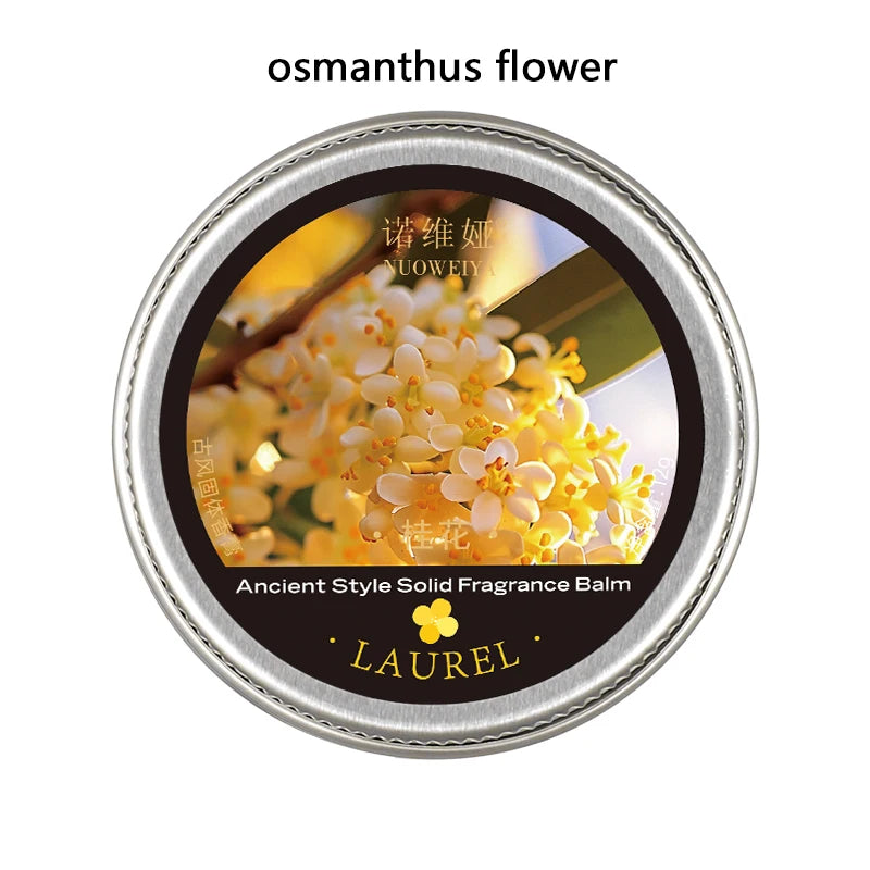 Solid Perfume Balm – Long-Lasting Unisex Fragrance Gift Solid Perfume Balm Oasis Select osmanthus flower
