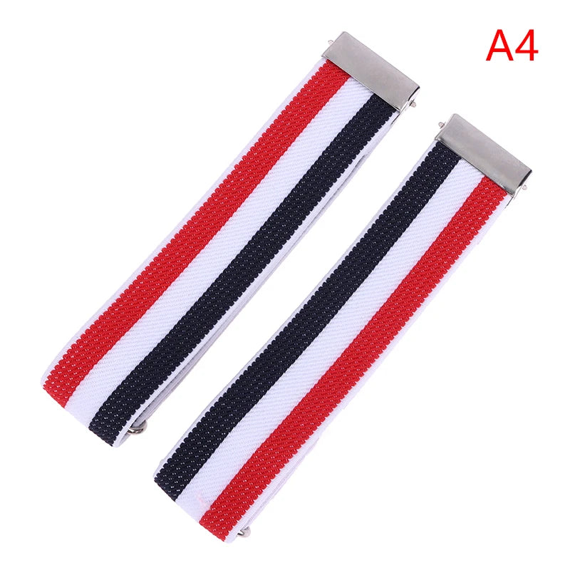 Elastic Shirt Sleeve Holders – Adjustable Arm Bands (1 Pair)