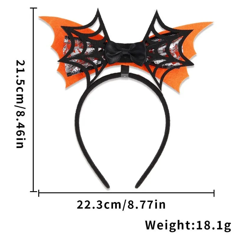 1-10PCS Witch Hat Spider Headband Halloween Party Favor Costume Masquerade Funny Hair Accessory for Women Adult Cosplay Oasis Select