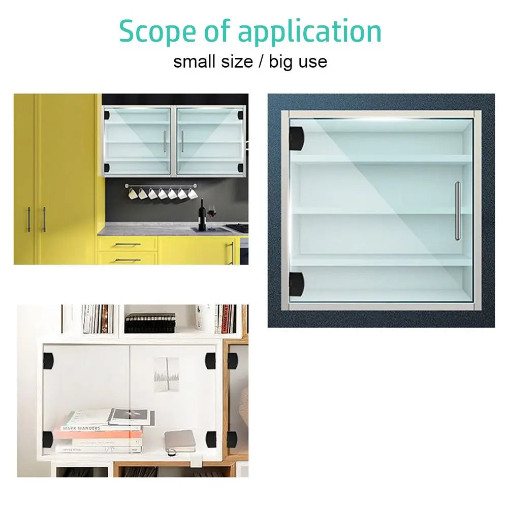 Useful Hardware Connector Glass Door Hinge Furniture Supplies Window Accessories Cabinet Hinge Clip Oasis Select