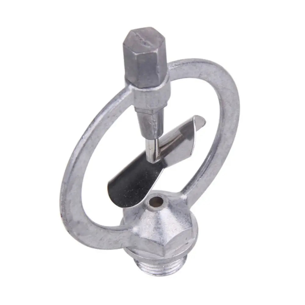 360 Degree Rotation Alloy Rain Nozzle Heavy Duty 1/2" Male Thread Automatic Rotating Sprayer Metal Butterfly Head Oasis Select
