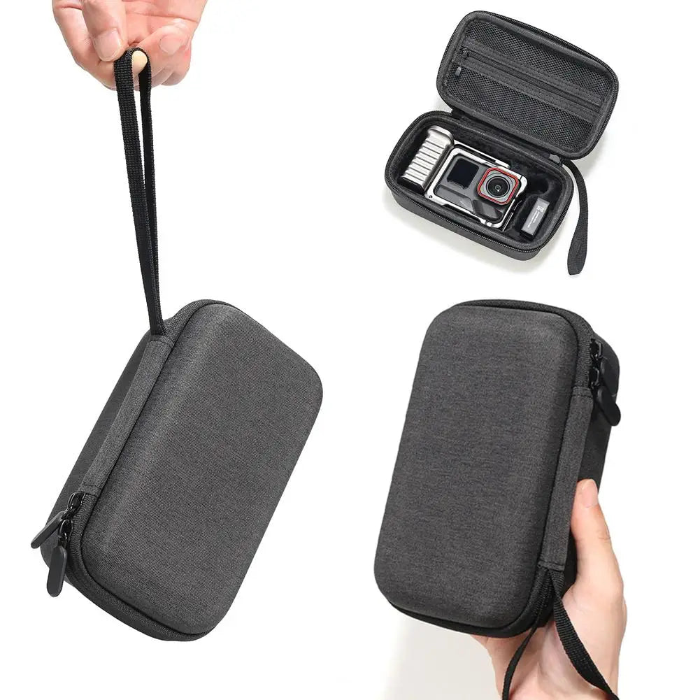 For Insta360 Ace Pro 2 Street Camera Set Storage Bag Protection Aluminum Alloy Rabbit Cage Sports Camera Bag Accessories Oasis Select