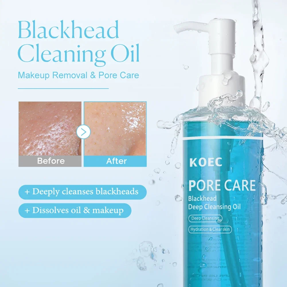Makeup Remover Oil Purifying Pores Gentle Soothing for Face Eyes Lips Non-Tightening Refreshing Moisturizing Facial Cleanser Oil Oasis Select