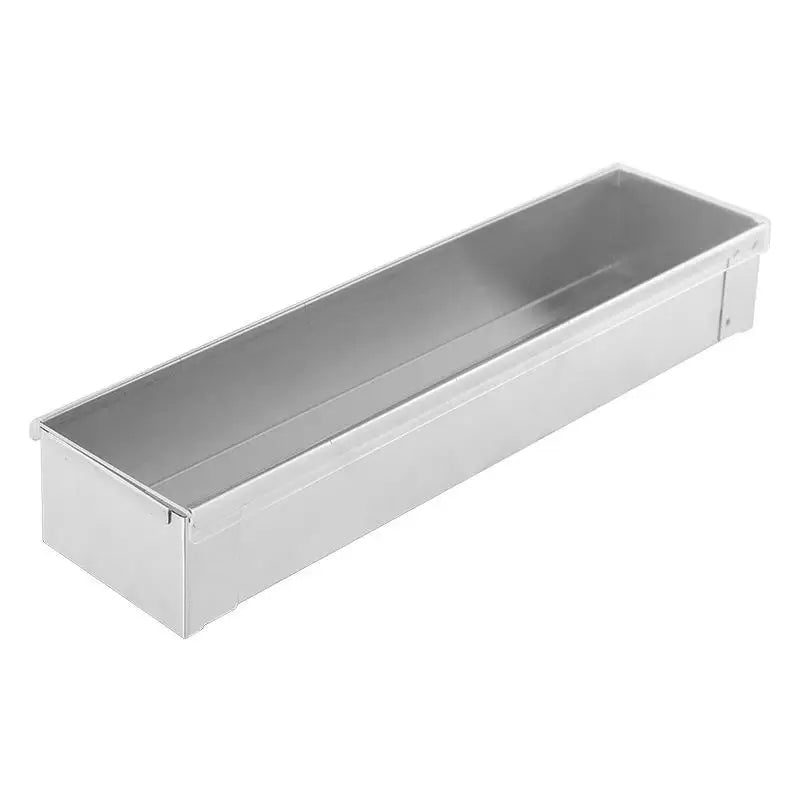 High Quality 40cm Thickened Stainless Steel Tiramisu Cake Mold Rectangular Square Fixed Mold Oasis Select C Silver