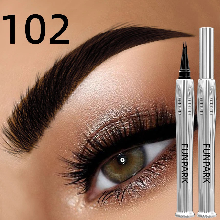 FUNPARK Microblading Eyebrow Pen – 8 Colors, Waterproof