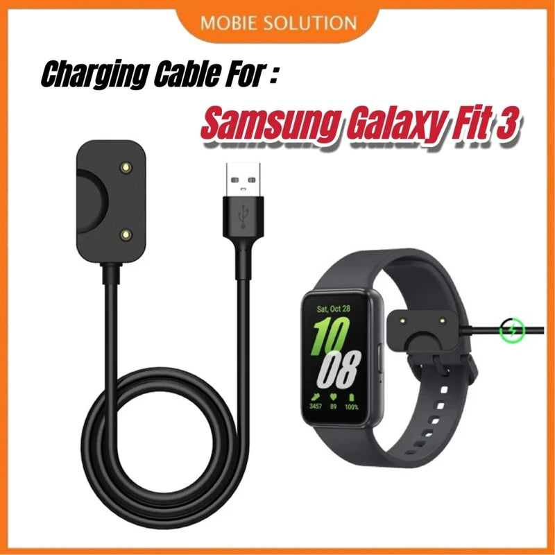Samsung Galaxy Fit 3 R390 Magnetic Charging Cable USB & USB-C Smartwatch Charging Cable Oasis Select