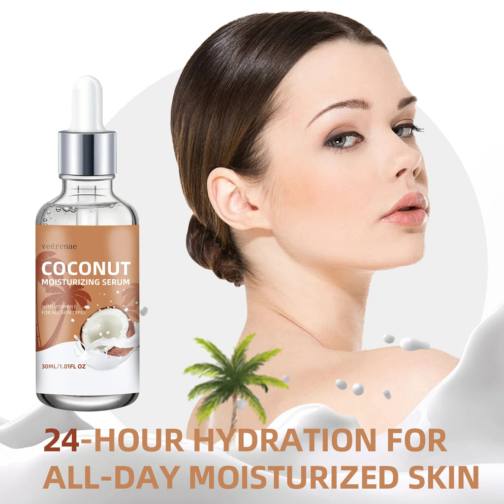 veérenae Coconut Face Serum – Firming & Smoothing All Skin Types