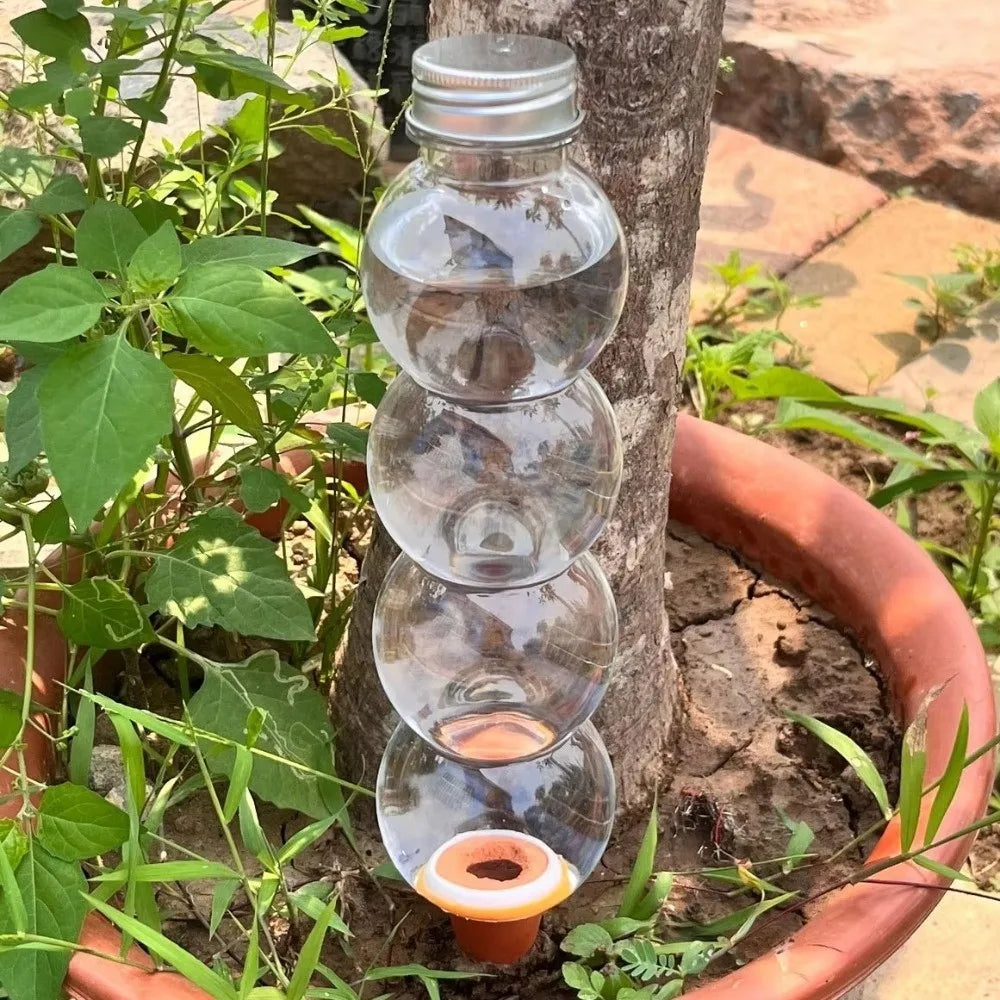 Transparent Automatic Water Device Elongated Gourd Drip Irrigation Drip Irrigation System Large Capacity Plant Irrigation Garden Oasis Select