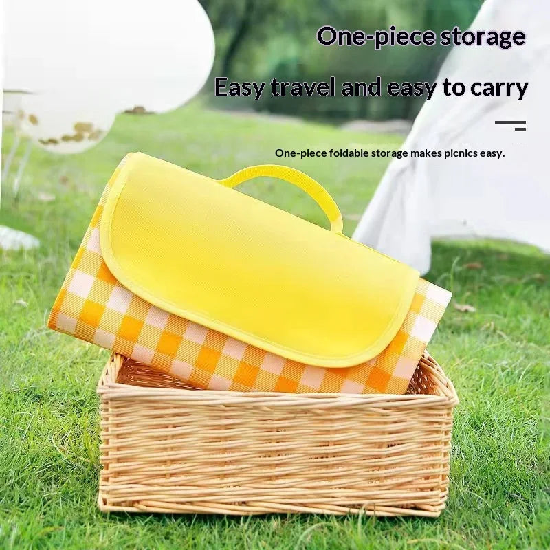 1-2PCS Waterproof Picnic Mat Oversized Thickened Outdoor Camping Blanket Carrying Strap for Beach Park and Hiking Oasis Select