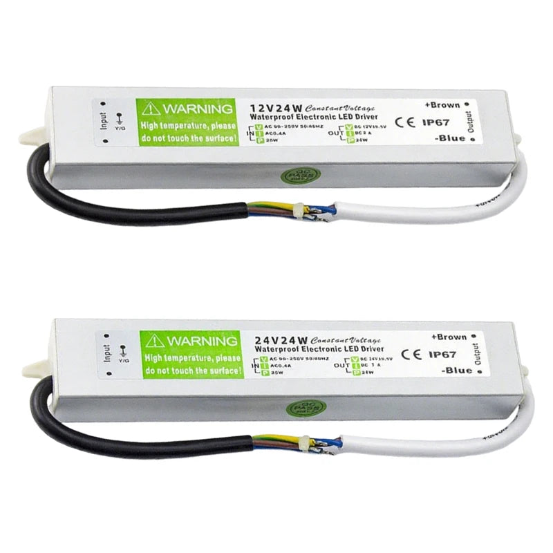 12V 24V Power Supply IP67 Waterproof AC 220V TO DC 12V 24V Switching Power Supplies 10W 15W 20W 24W 30W 36W 45W 50W Power Supply Oasis Select 24W 12V