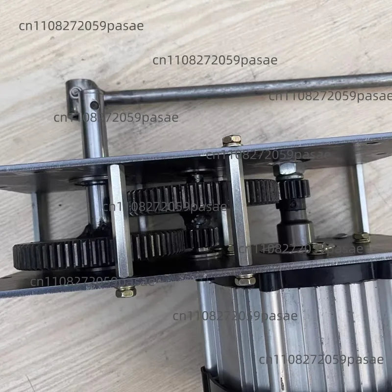 220V 2000W Brushless Hand Crank AC Generator 50Hz & Gearbox