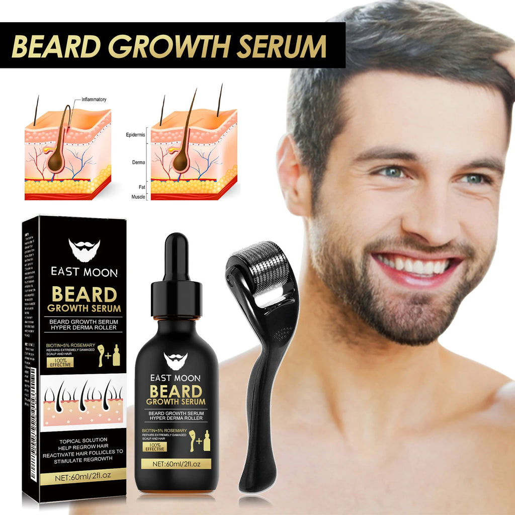 Men's Beard Care Essence Set – Nourishing 60ml Beard Oil Beard Care Essence Oasis Select