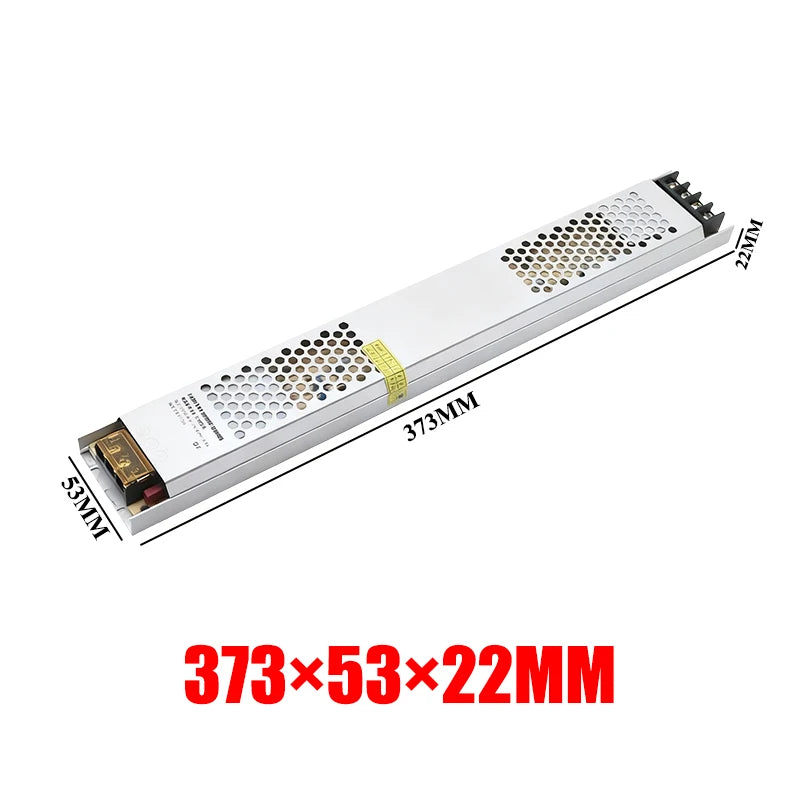 LED Power Supply DC 12V 24V Transformer AC 220V TO DC 12V 24V Power Supply 60W 100W 150W 200W 300W 400W For LED Strip Lamp Bar Oasis Select 400W 12V