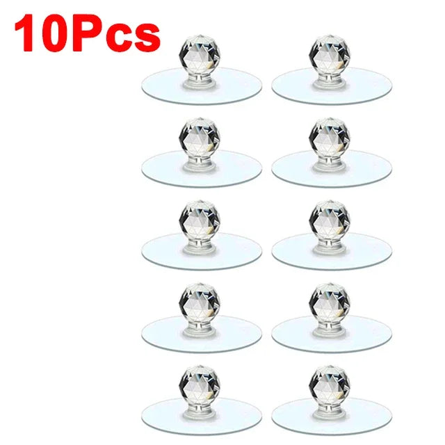Self-Adhesive Drawer Knobs – Punch-Free Cabinet Handles 2–10pk Cabinet Drawer Knob Oasis Select 10pcs