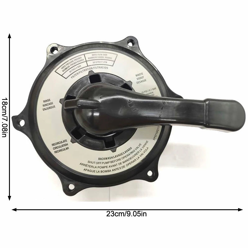 Hayward Multiport Valve Key Cover & Handle Assembly Replacement