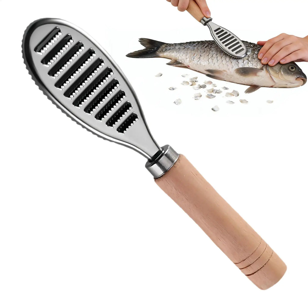 Stainless Steel Fish Scales Removal Grater brush Cleaning Peeler Scraper bone scaler Tools Fast Cleaner Skin Brush Peeler Oasis Select