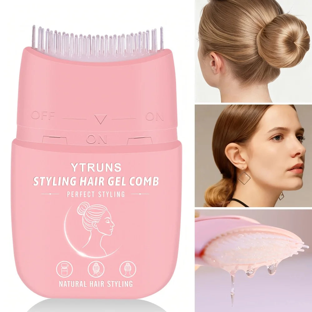 Portable Hair Gel Styling Comb – Anti-Flyaway & Sleek Finish