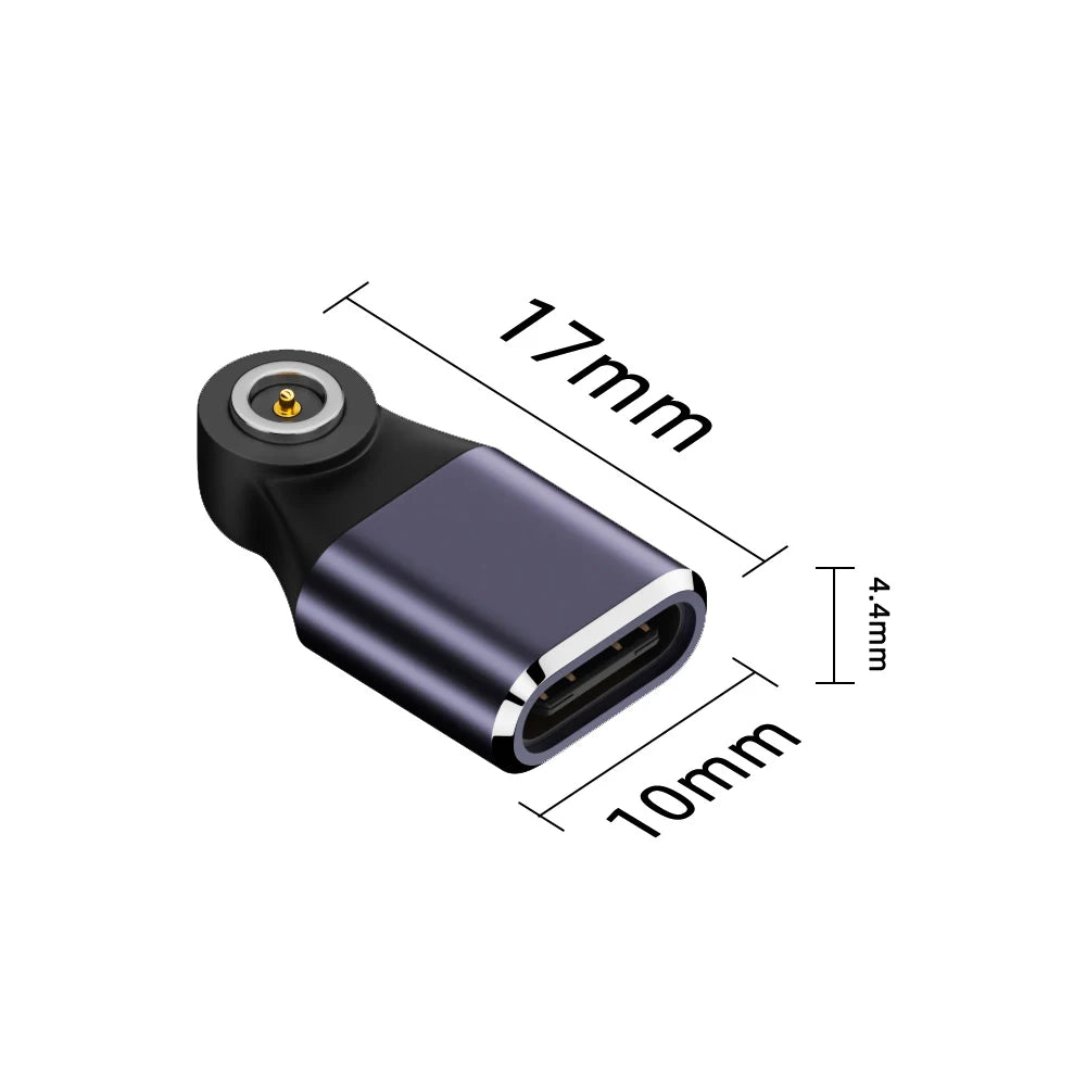 Magnetic Type-C Smart Ring Charging Adapter | Flat Round Smart Ring Charger Oasis Select