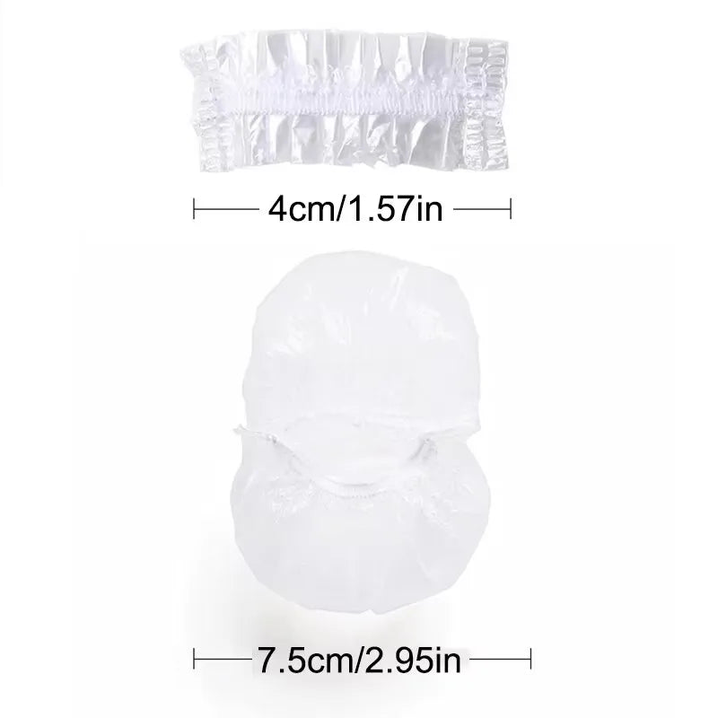 100pcs Disposable Waterproof Ear Covers – Shower & Hair Dye