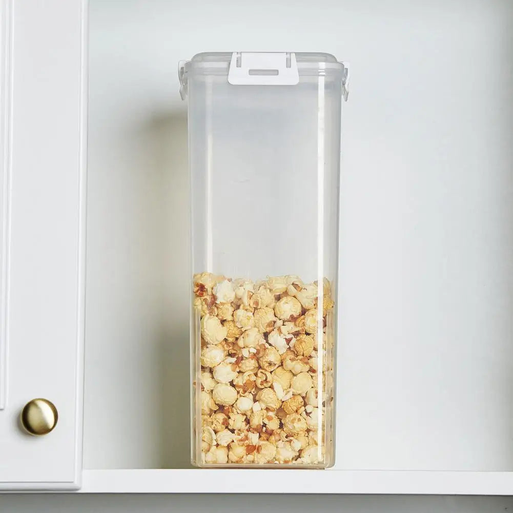 Airtight Bread Storage Container – Clear Loaf Keeper with Lid