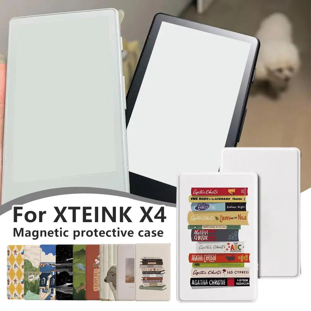 XTEINK X4 Magnetic Flip Case | Full-Wrap Shockproof Cover