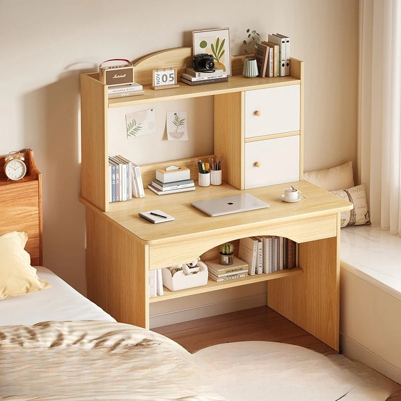 Home Desk Bookcase Integrated Simple Desktop Study Table Bedroom Dresser Locker Computer Desk Oasis Select