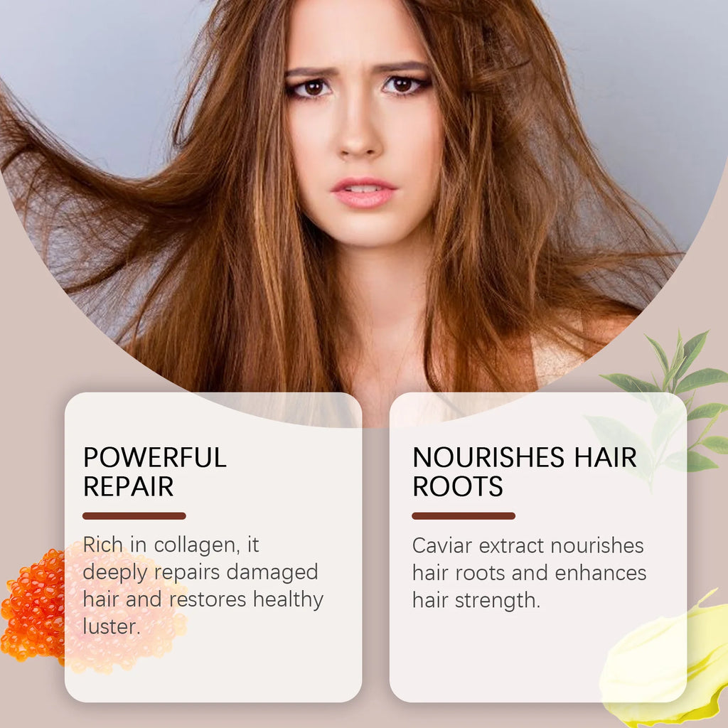 Collagen Hair Treatment Mask – Deep Repair & Keratin Conditioning Hair Treatment Mask Oasis Select