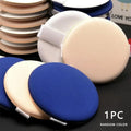 Mini Round Cushion Puff, Thin & Lightweight Foundation Sponge, Wet and Dry Use Makeup Puff Oasis Select random color 1pc