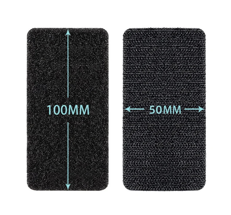 Self-Adhesive Fastener Tape Extra Strong Home Carpet Fixing Sticker Auto Adhesive Fixing Double Side Hook-and-loop Fastener Oasis Select 50X100MM 10pair