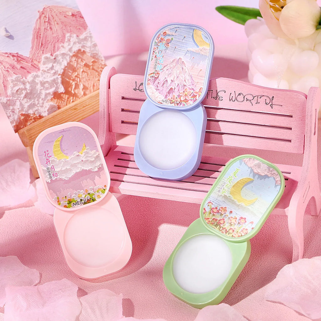YOUNGCOME 3-Piece Solid Perfume Set – Jasmine & Tea Balm Solid Perfume Set Oasis Select