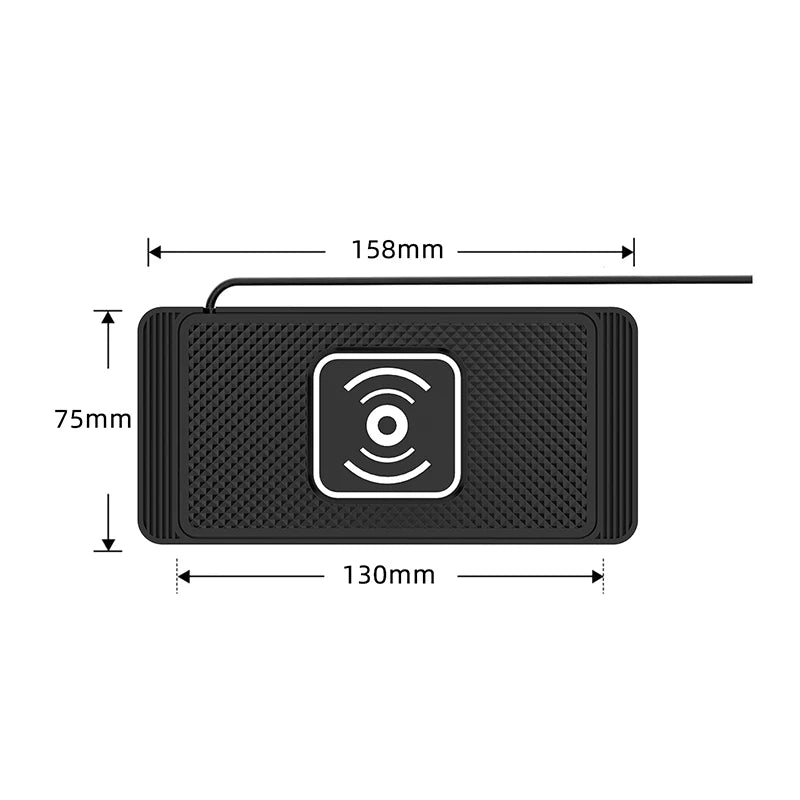 Speedy Car Wireless Charger, Quick Induction Phone Charging Pad Stand Oasis Select