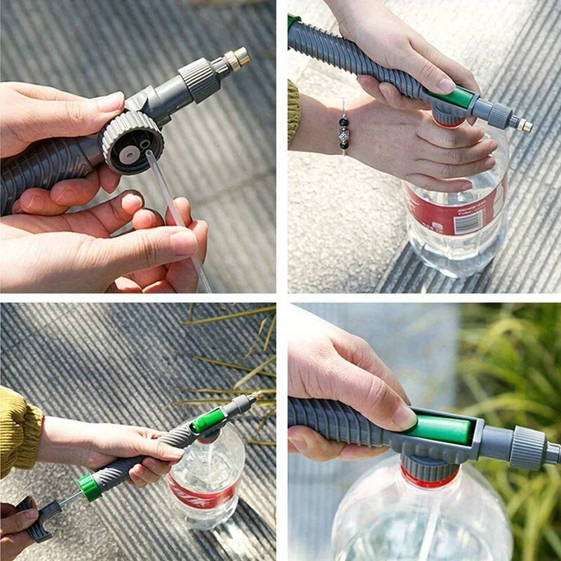 Garden Watering Artifact Beverage Bottle Sprayer Cola Spray Head Universal Reciprocating Pull-out Disinfection Watering Vegetabl Oasis Select
