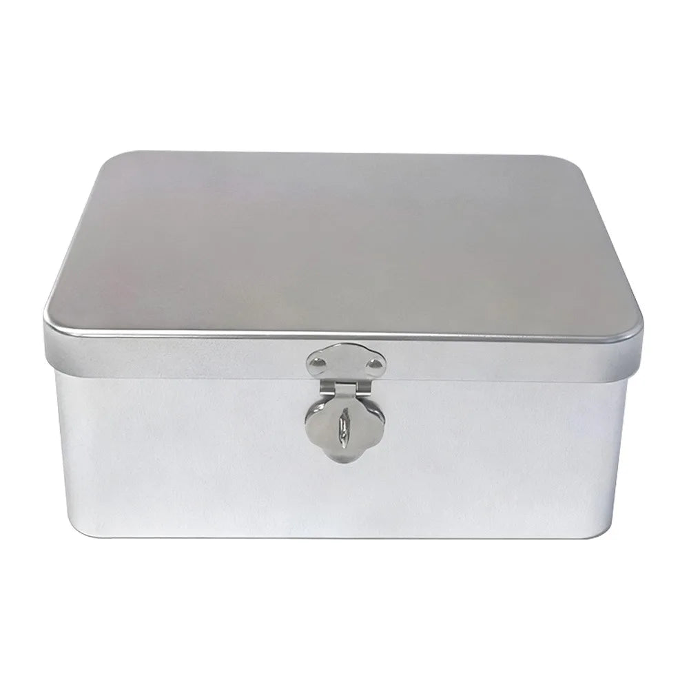Large Size Storage Box Metal Material Private Storage Password Lock Box Password Lock Desktop Organizer Personal Items Oasis Select Type C