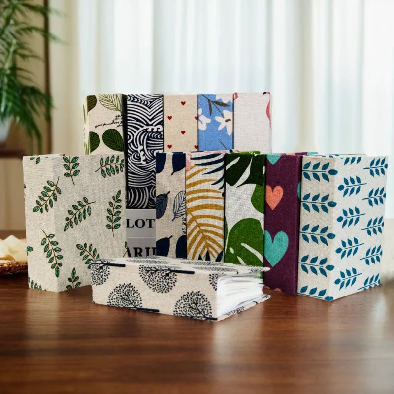 100 Pockets Photo Album Linen Cover DIY Writable Slip-in Picture Albums 4x6 Photos Photo Storage Wedding Family Anniversary Oasis Select