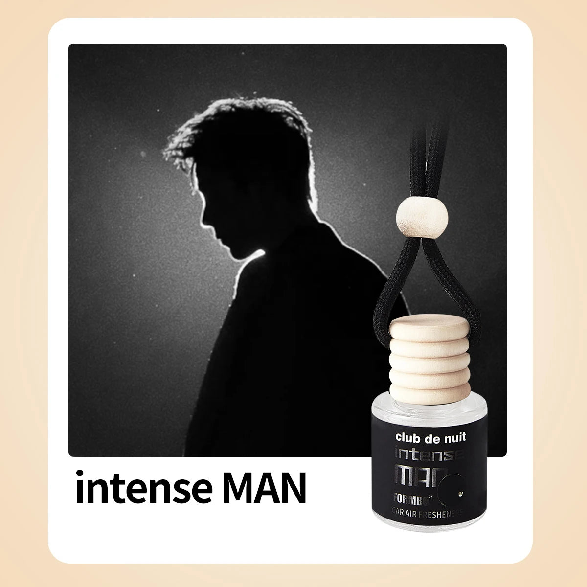 Long-Lasting Car Air Freshener – Essential Oil Fragrance Car Air Freshener Oasis Select intense MAN