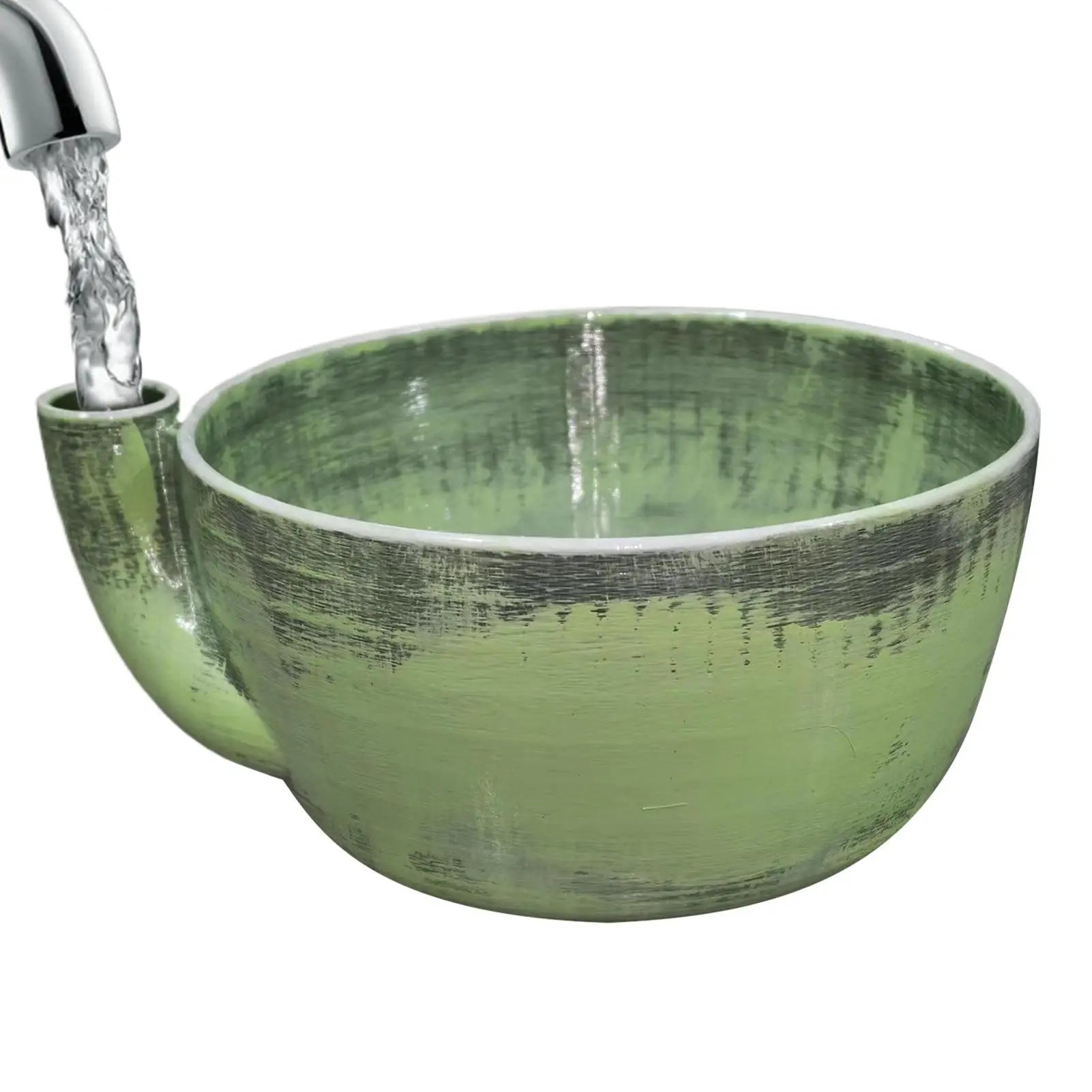 Self Rotating Berry Bowl 3D Printed Quick Self Rotating Basket with Drain Holes Berry Washing Spinner for Vegetable Prep Dipping Oasis Select