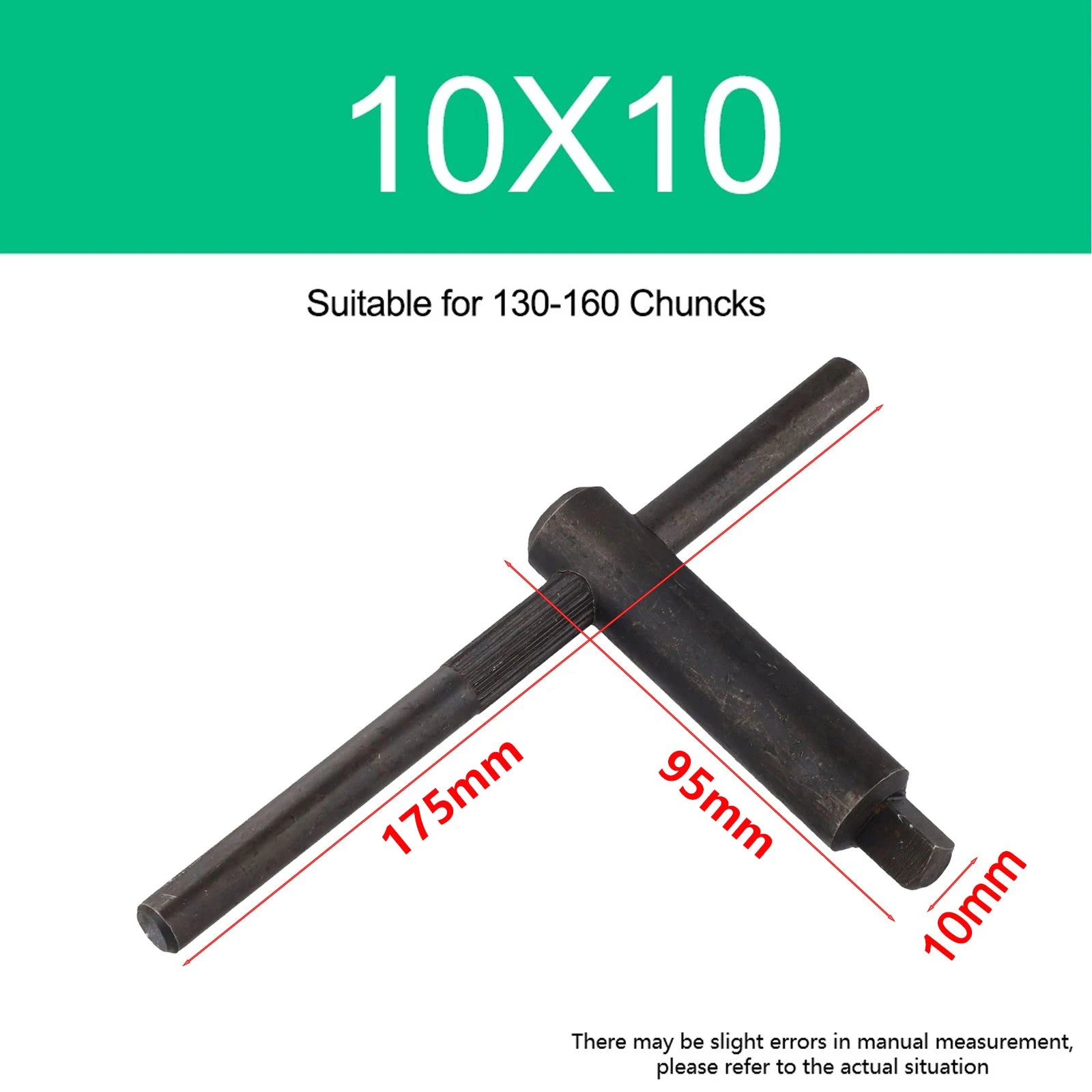Milling Lathe Chuck Square Key Wrench Spanner Tool 8MM 10MM 12MM 14MM 17MM For CNC Router Engraving Milling Machines Oasis Select 10x10