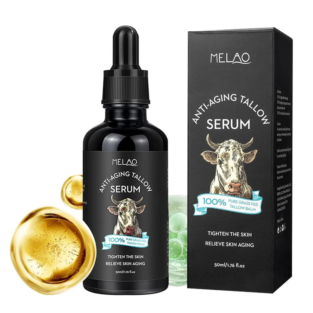 Men's Grass-Fed Tallow Face Serum – Anti-Aging & Firming