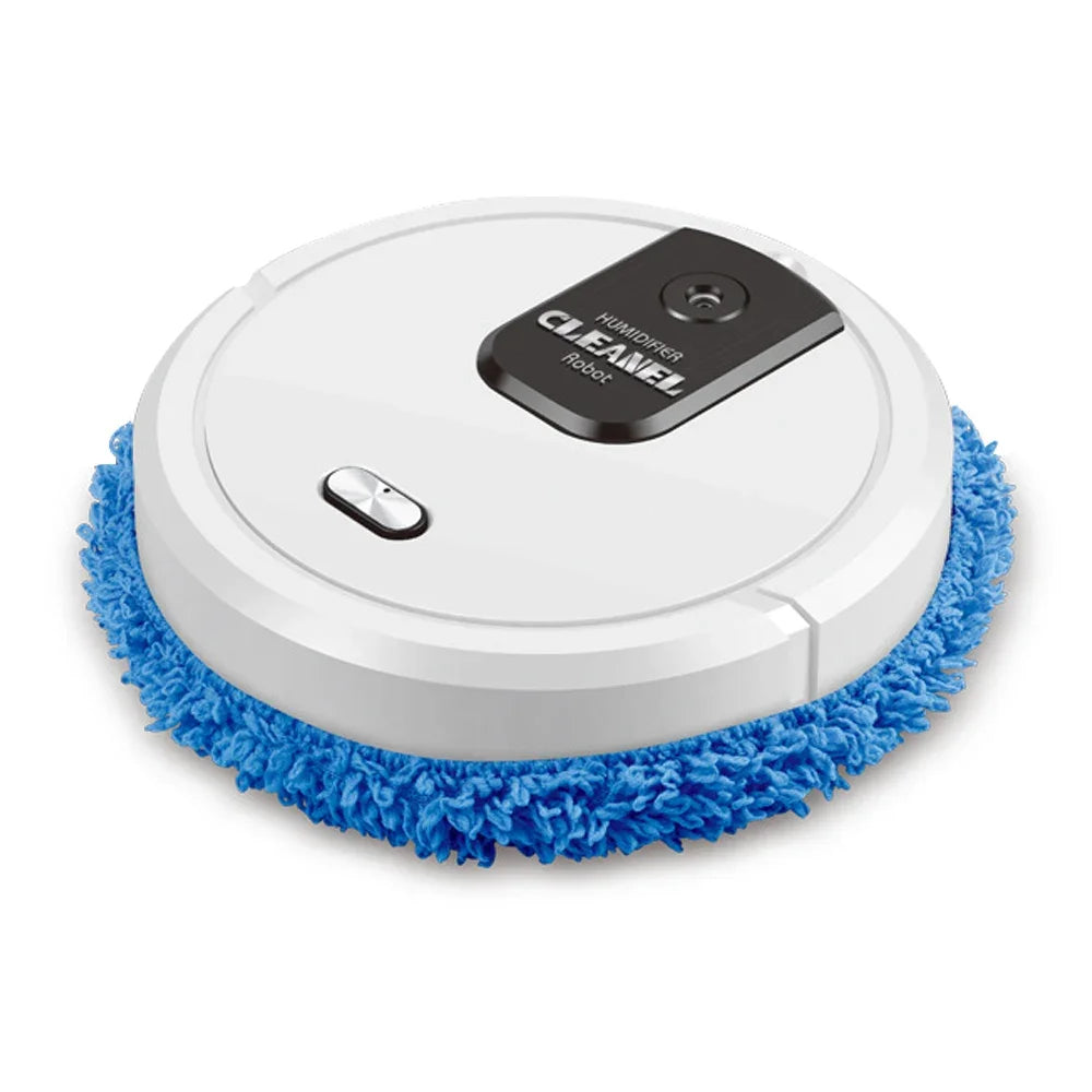 Robot Cleaner Floor Mopping Sweeping Machine 3 In 1 Smart Dust Auto Sweeper USB Oasis Select White